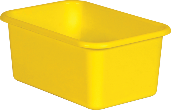 Plastic Shelf Bins - Yellow Plastic Organizing Bins