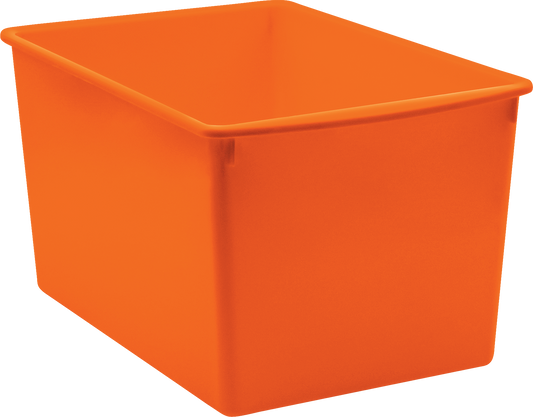 Orange Plastic Multi-Purpose Bin