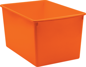 Orange Plastic Multi-Purpose Bin