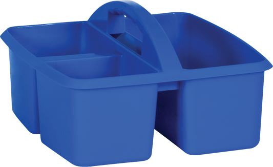 Blue Plastic Storage Caddy