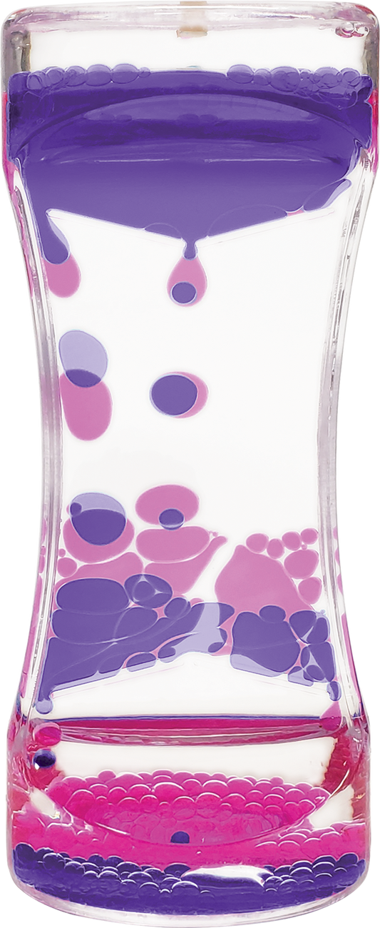 Purple & Pink Liquid Motion Bubbler