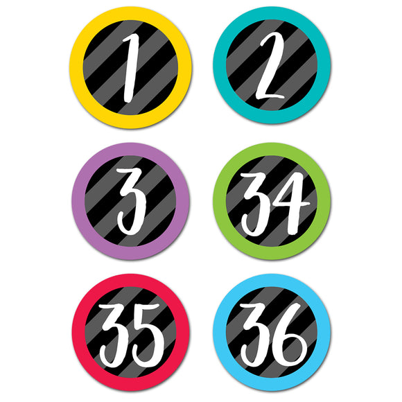 STUDENT NUMBERS STICKERS