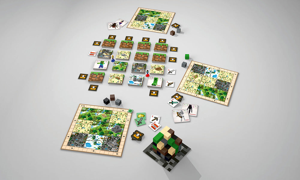 Ravensburger Minecraft: Builders & Biomes Board Game