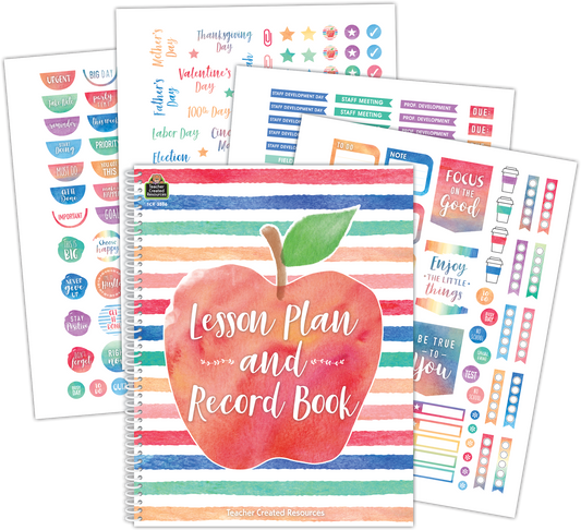 Watercolor Lesson Plan and Record Book