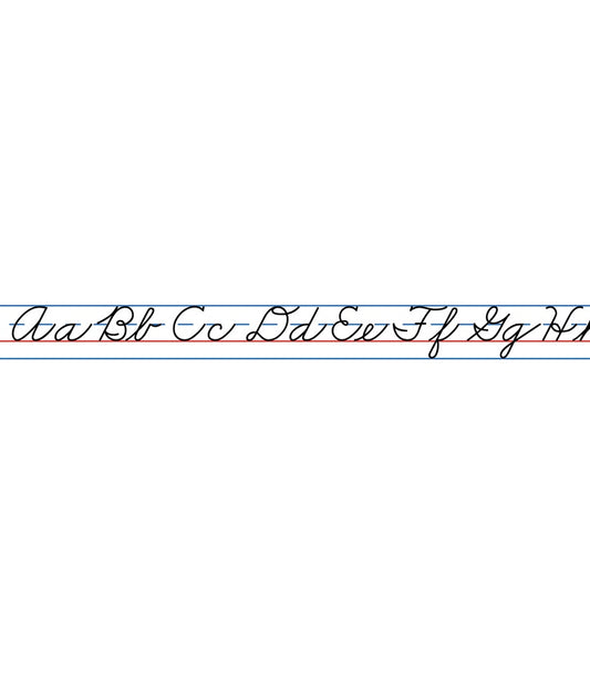 DESK TAPE CURSIVE