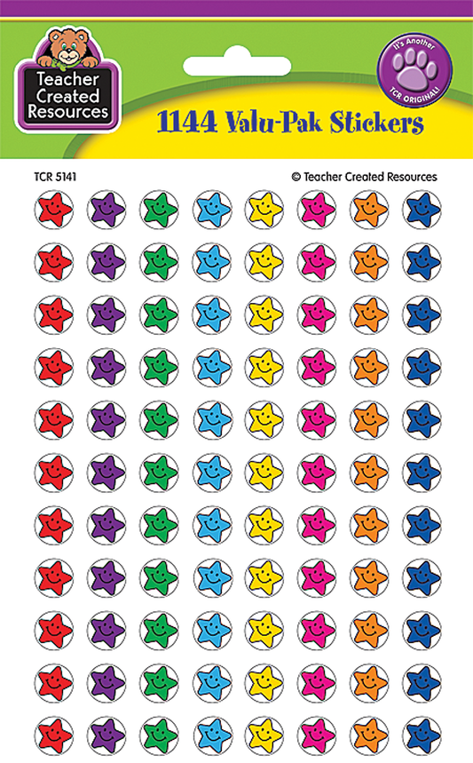 Stickers Smiley Stars