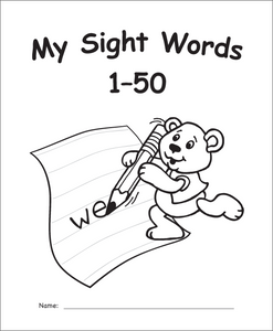 My Own Books™: Sight Words 1–50