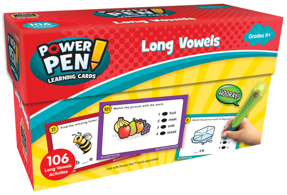 Power Pen® Learning Cards: Long Vowels
