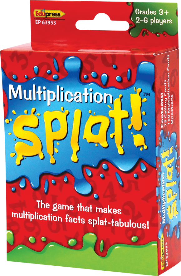Splat™ Game: Multiplication