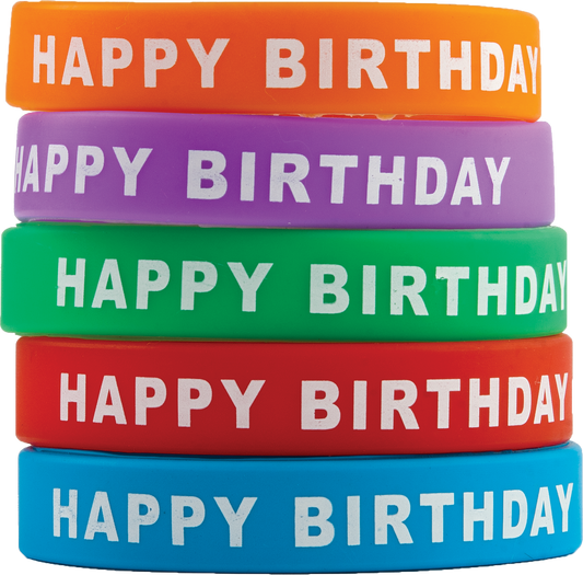 Happy Birthday Wristbands