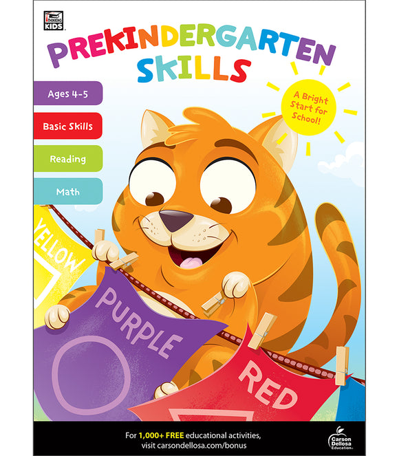 Prekindergarten Skills Book