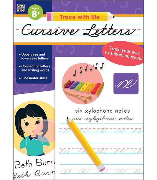 Cursive Letters Trace with Me