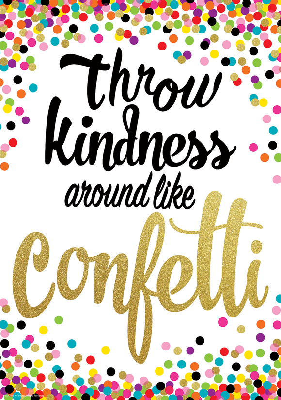 Poster Kindness Like Confetti