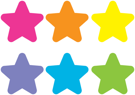 Spot On® Carpet Markers Bright Stars - 7"