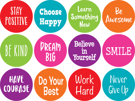 Positive Sayings Carpet Marker