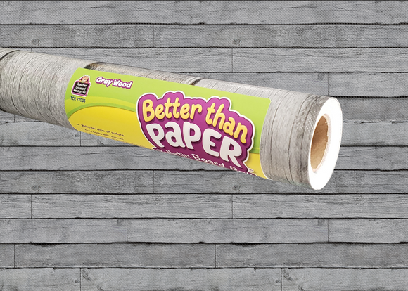 Gray Wood Better Than Paper® Bulletin Board Roll