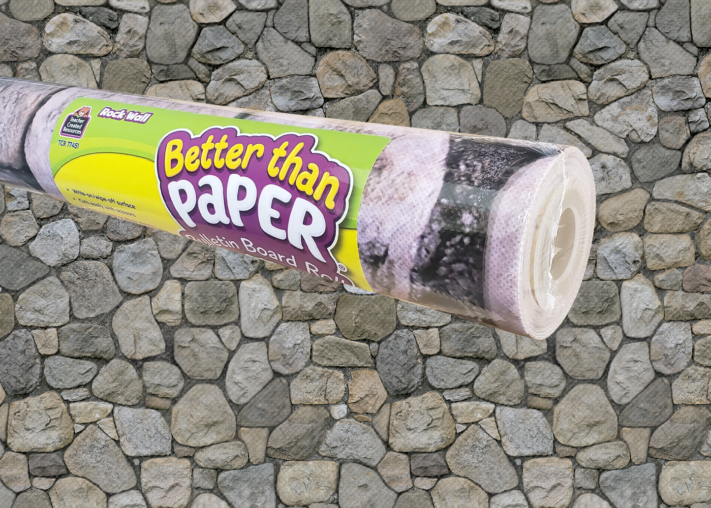 Rock Wall Better Than Paper® Bulletin Board Roll