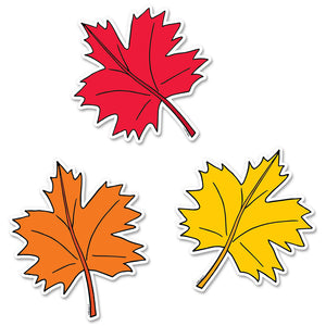 FALL LEAVES 6" DESIGNER CUT-OUTS