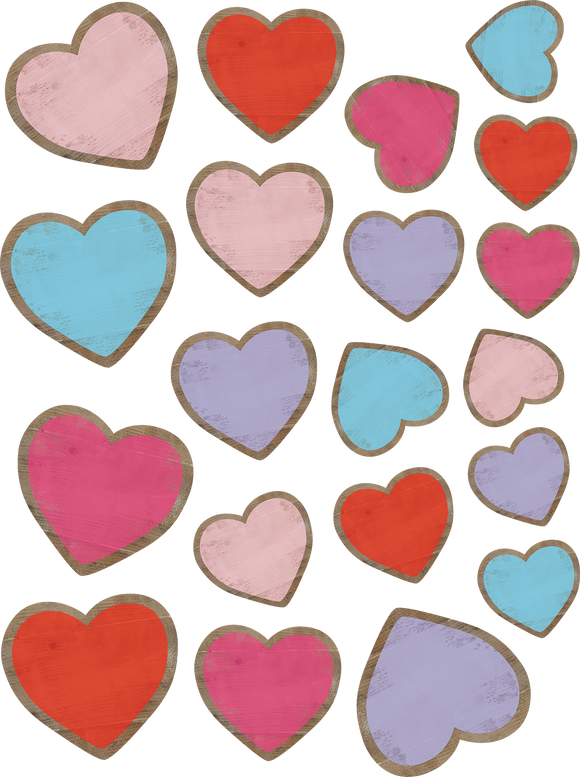 Home Sweet Classroom Hearts Accents - Assorted Sizes