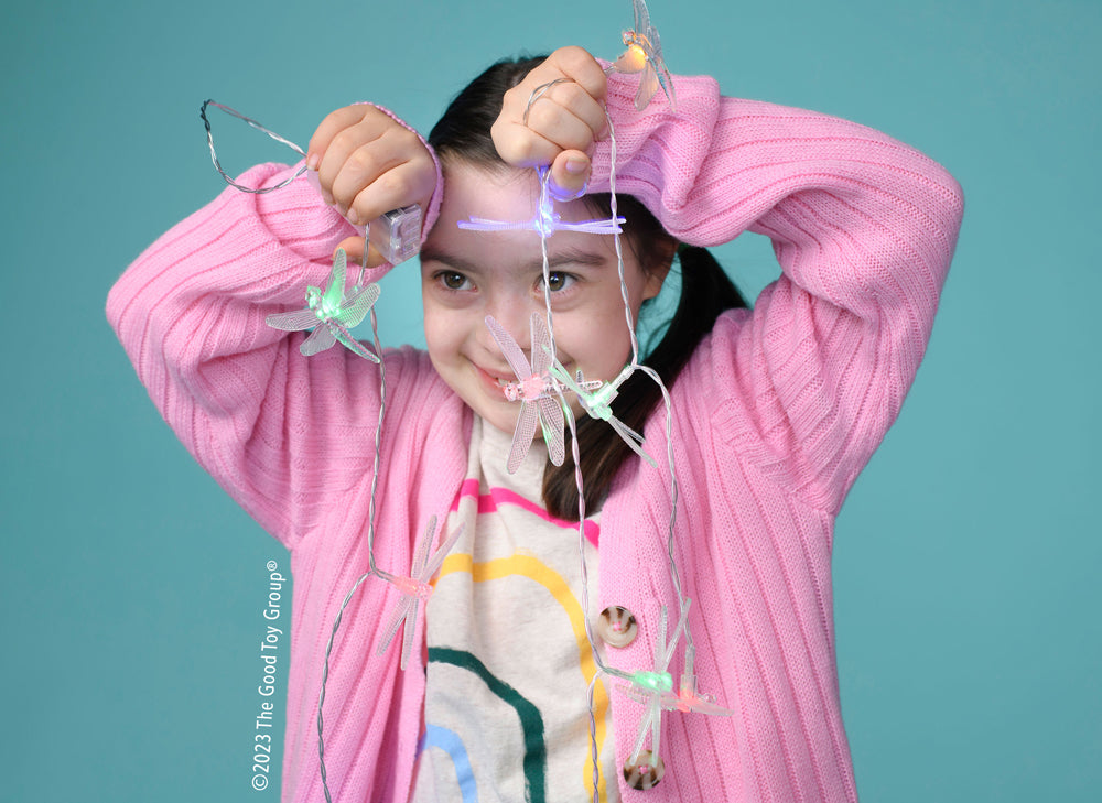 String El Station Dragonfly String Lights - School Crossing & Toy Station