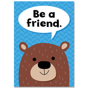 BE A FRIEND POSTER