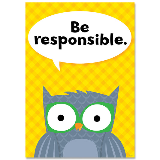 Woodland Friends BE RESPONSIBLE. INSPIRE U POSTER