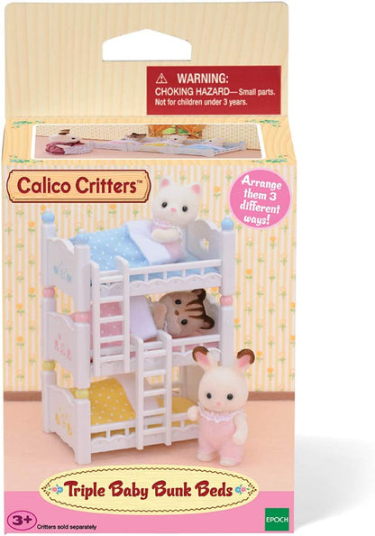 Calico Critters Triple Baby Bunk Beds