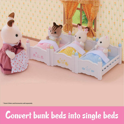 Calico Critters Triple Baby Bunk Beds