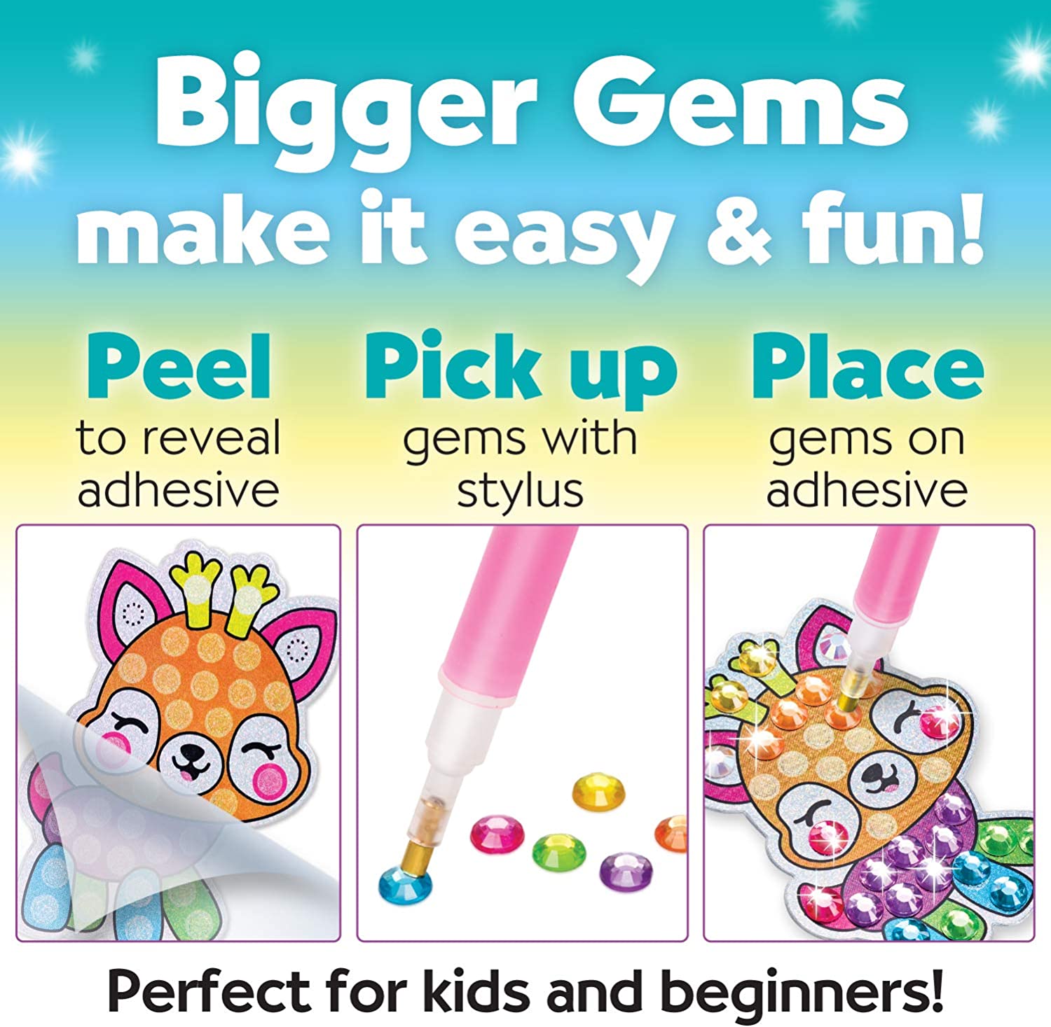 Creativity for Kids Big Gem Diamond Painting Suncatchers – School Crossing  & Toy Station