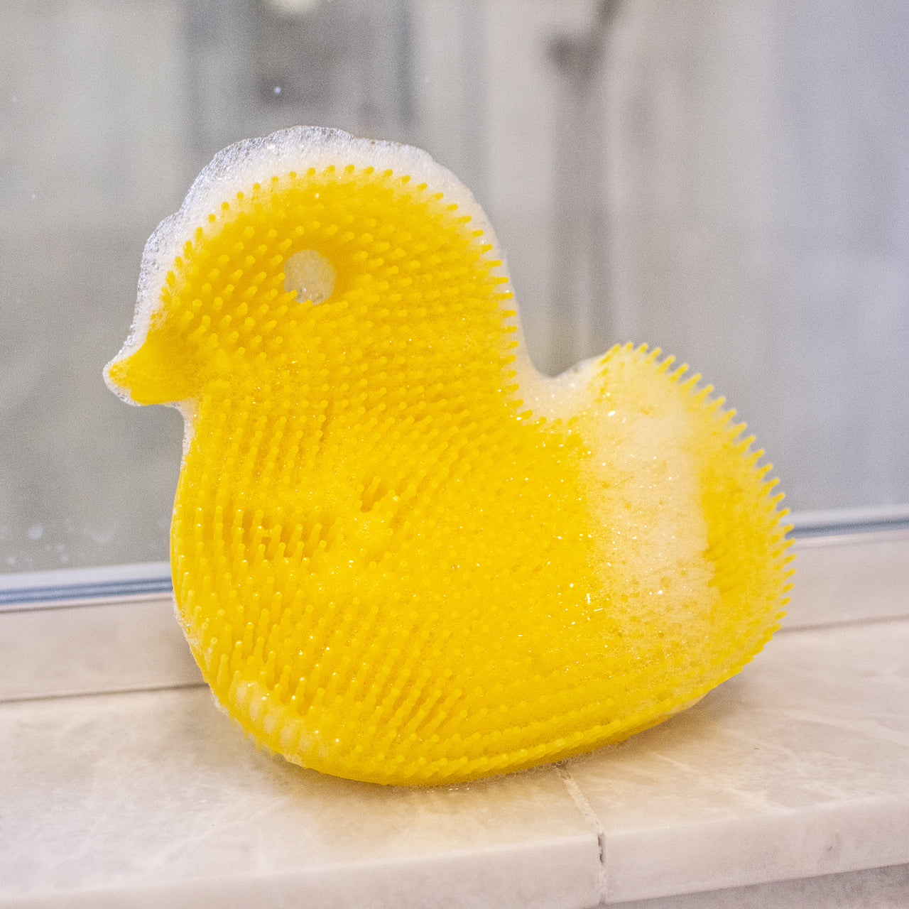 Silicone Duck Bath Scrub