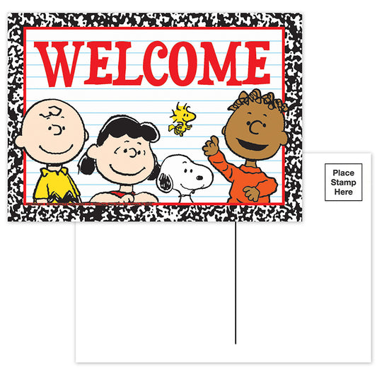 PEANUTS WELCOME TEACHER CARDS