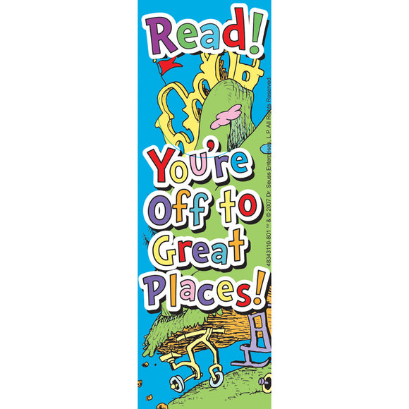 SEUSS - OH THE PLACES YOULL GO BOOK