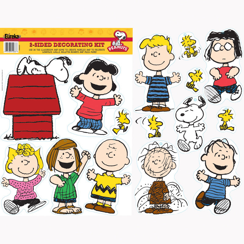PEANUTS CLASSIC CHARACTERS 2 SIDED