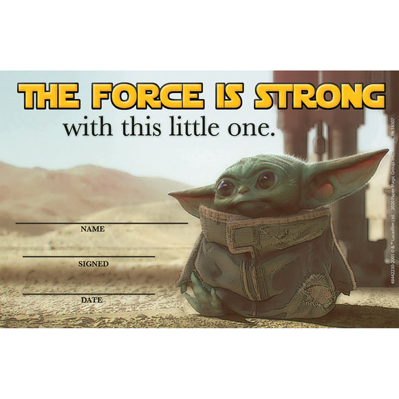 THE FORCE IS STRONG AWARD