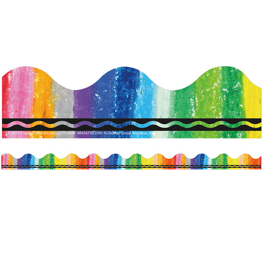 CRAYOLA RAINBOW DECO TRIM