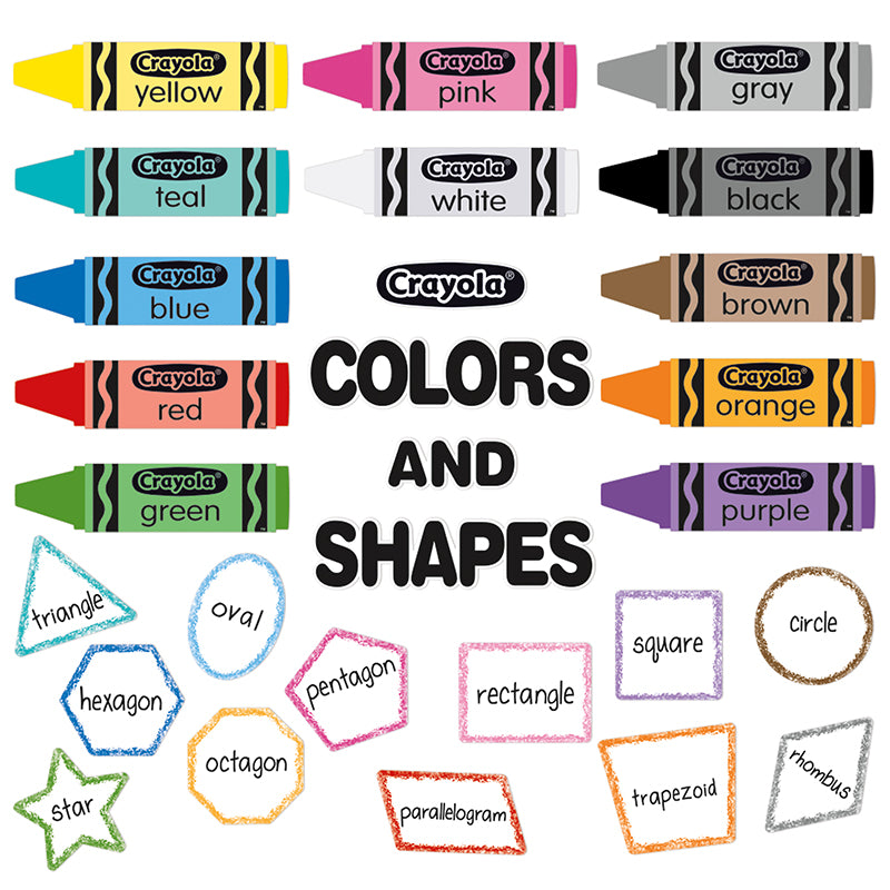 CRAYOLA COLORS & SHAPES BB SET