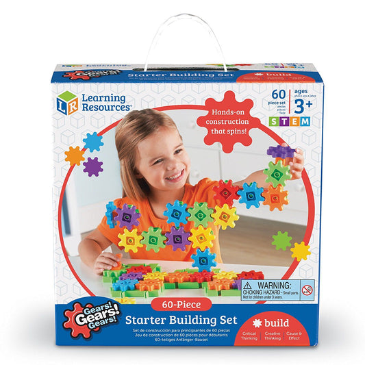 Gears! Gears! Gears!® Starter Building Set (Set of 60)