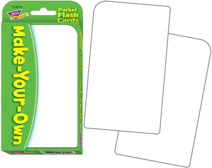 Pocket Flashcards (Multiple Styles Available)