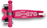 Micro Kickboard Mini Deluxe LED - Pink