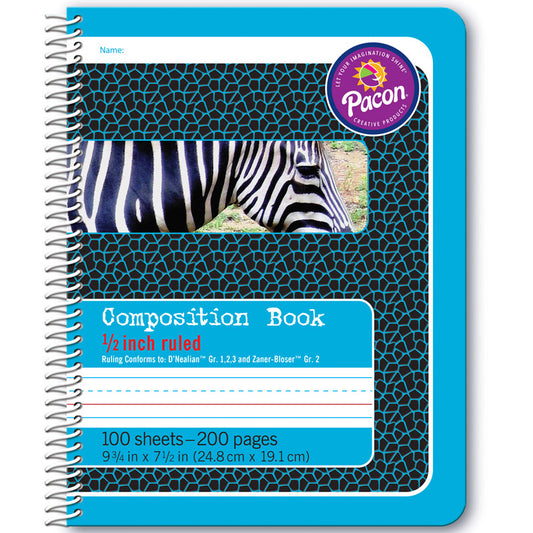 Composition Book 1/2 " Ruled