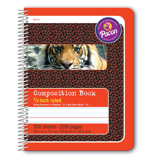 Composition Book 5/8" Ruled Re