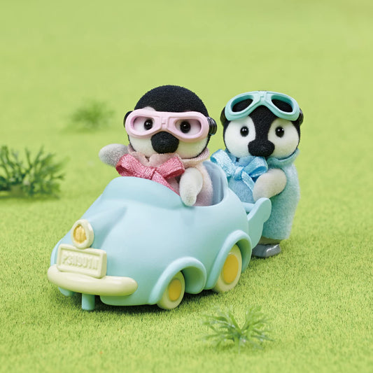 Calico Critters Penguin Babies Ride'n Play