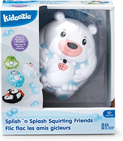 Kidoozie Splish'n Splash Squirting Friends - Polar Bear