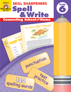 Spell & Write Skill Sharpeners (Available for Gr. K-6)