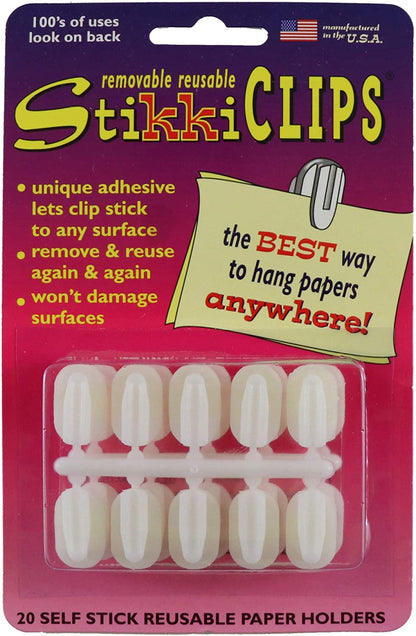 StikkiCLIPS 20 Pack