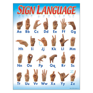 CHART SIGN LANGUAGE