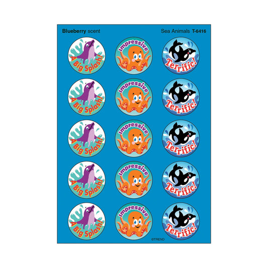 STICKER Stinky SEA ANIMALS