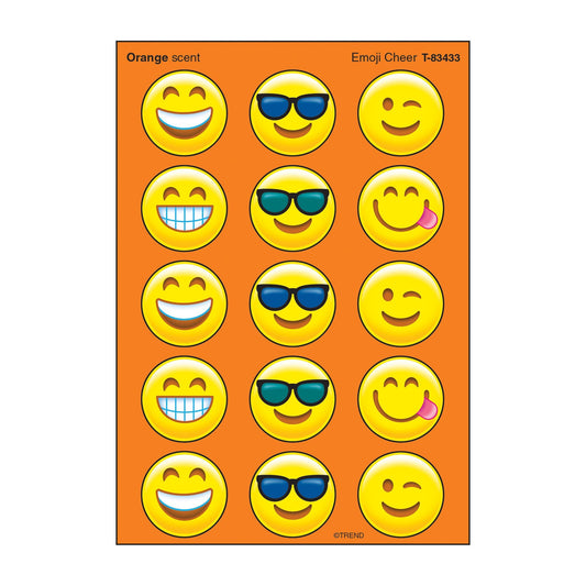 Emoji Cheer Stinky Stickers