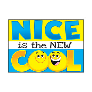 Nice is New Cool Emoji Poster