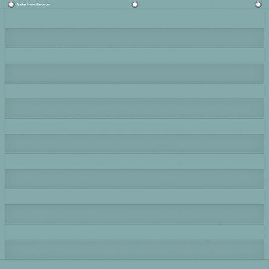Calming Blue Pocket Chart